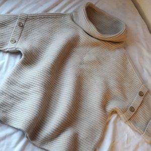 Ann Taylor beige turtleneck sweater